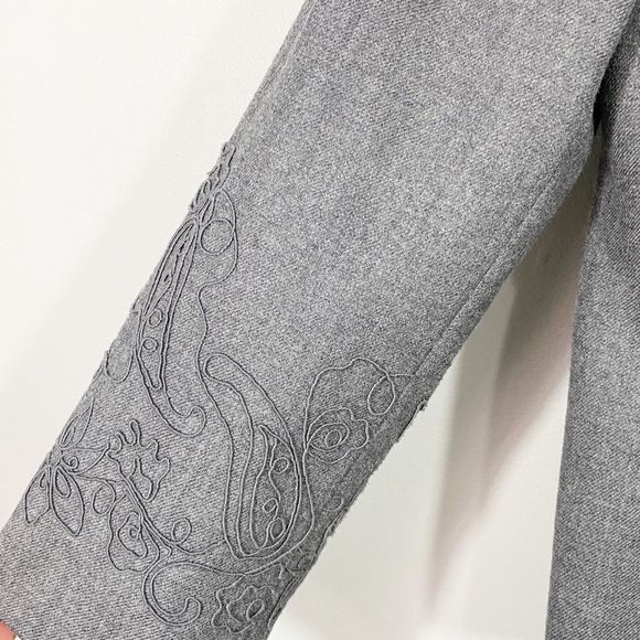 Pendleton | Vintage Wool button front embroidered blazer 6 - Picture 2 of 6